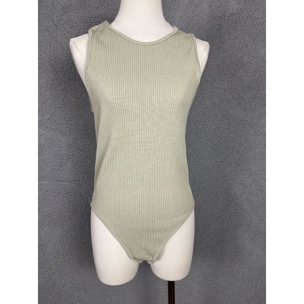 Hippie Rose Juniors' Women's Ribbed Seamless Bodysuit Size Large New With Tag's